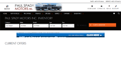 Desktop Screenshot of paulspadymotors.com