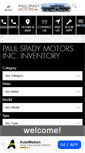 Mobile Screenshot of paulspadymotors.com
